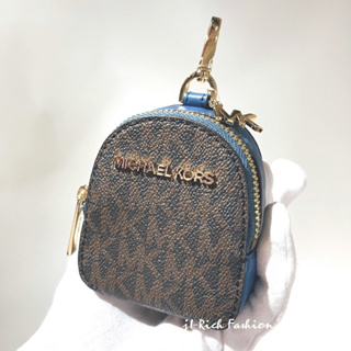 MICHAEL KORS 藍色卡哇伊後背包造型鑰匙圈 # 35F0GTVK0V