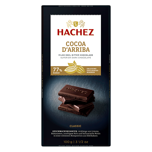 【HACHEZ】21389古典巧克力77% _100g｜品牌旗艦店 情人節、告白禮、巧克力禮盒