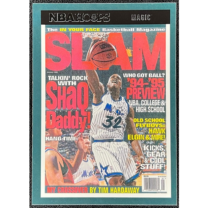 NBA 球員卡 Shaquille O'Neal 歐尼爾  2021-22 Hoops Slam