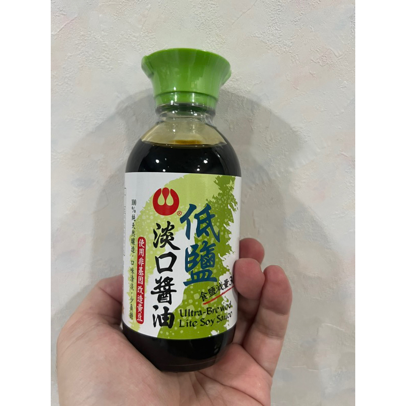 萬家香純佳釀低鹽淡口醬油 200ML