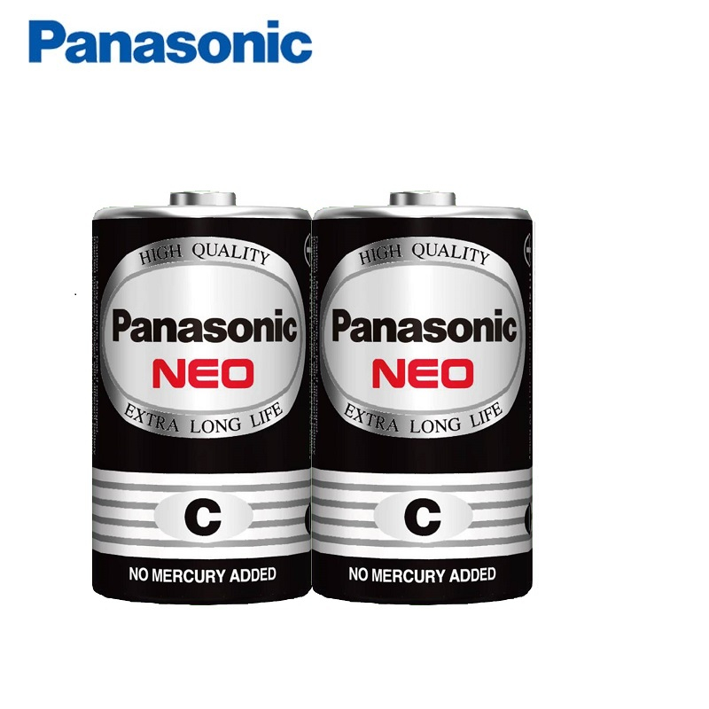 【Panasonic】國際牌 錳(黑)電池2號2入