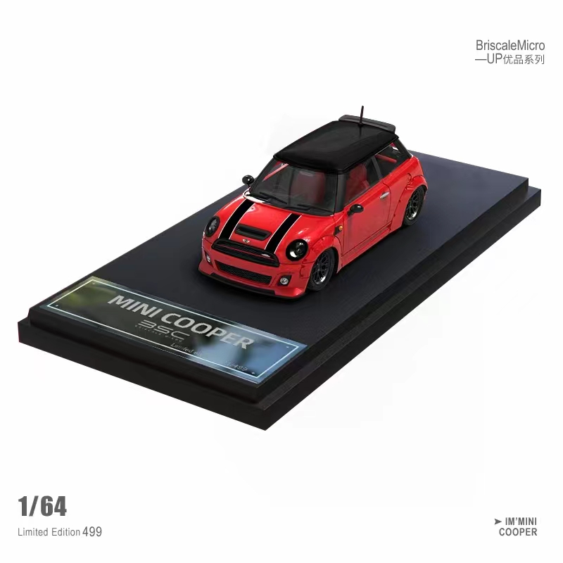 BSC 1:64 Mini cooper 模型 限量 經典寶馬迷你 BMW JCW 1/64