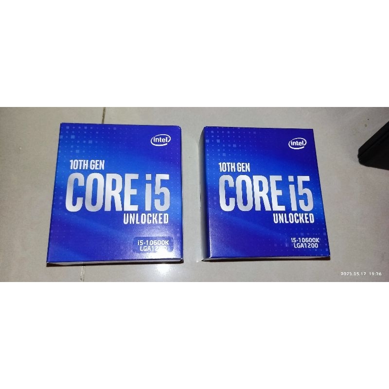 Intel i5-10600k 10600k 全新盒裝 貴重精密儀器自取