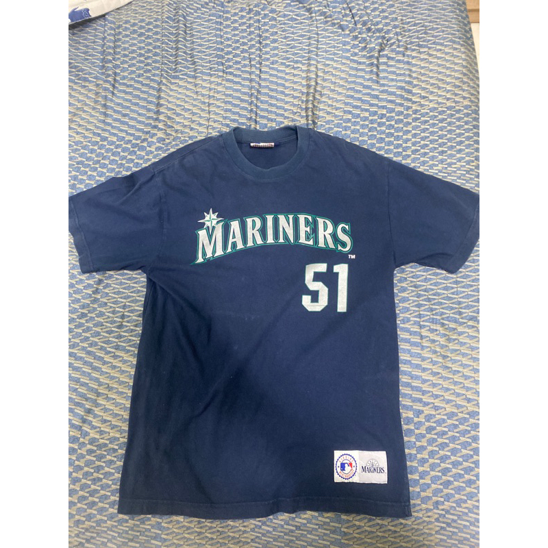MLB 美國職棒大聯盟 西雅圖水手 Seattle Mariners 鈴木一朗 Ichiro Suzuki 背號T恤