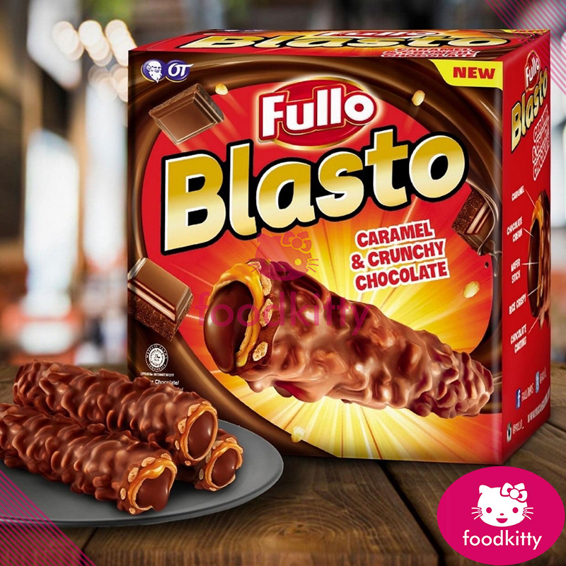 【foodkitty】 台灣現貨 印尼 Fullo Blasto 大魔法爆漿巧克力 巧克力棒 大魔法巧克力 爆漿巧克力棒