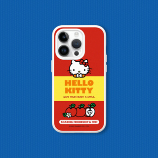 犀牛盾 適用iPhone SolidSuit經典背蓋防摔手機殼/Hello Kitty-生鮮食品-蘋果
