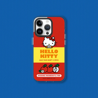 犀牛盾 適用iPhone Clear透明防摔手機殼∣Hello Kitty系列/生鮮食品-蘋果