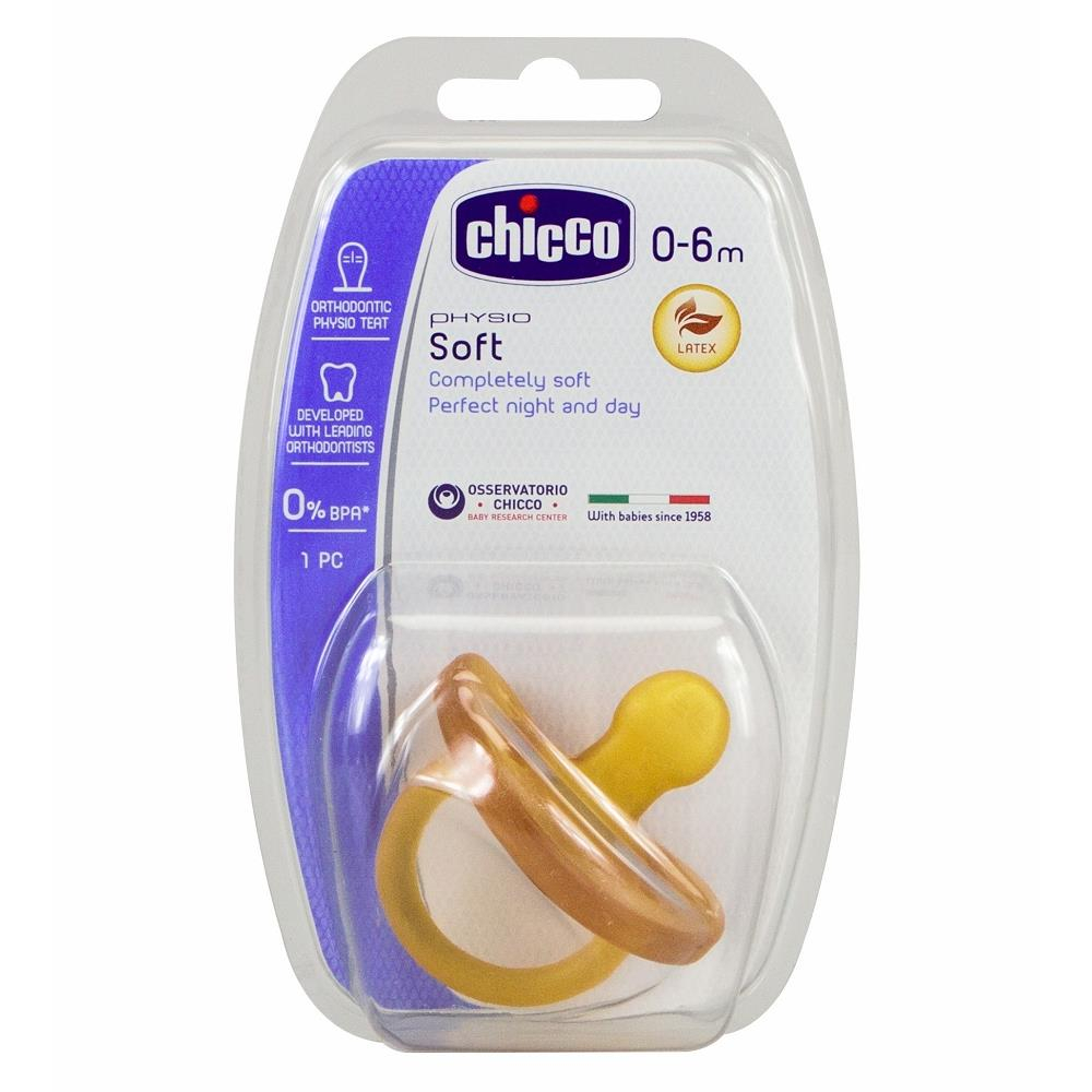 Chicco 舒適哺乳-乳膠拇指型安撫奶嘴(小)