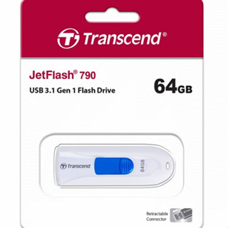 TRANSCEND創見 64G 64GB 隨身碟 JetFlash790 USB 3.1 TS64GJF790W