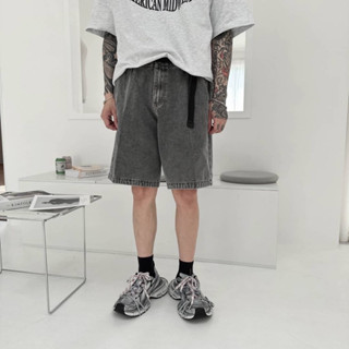 【Shopdcc】🇰🇷水洗重磅牛仔短褲 牛仔褲 短褲 男生 水洗 設計 復古 高磅