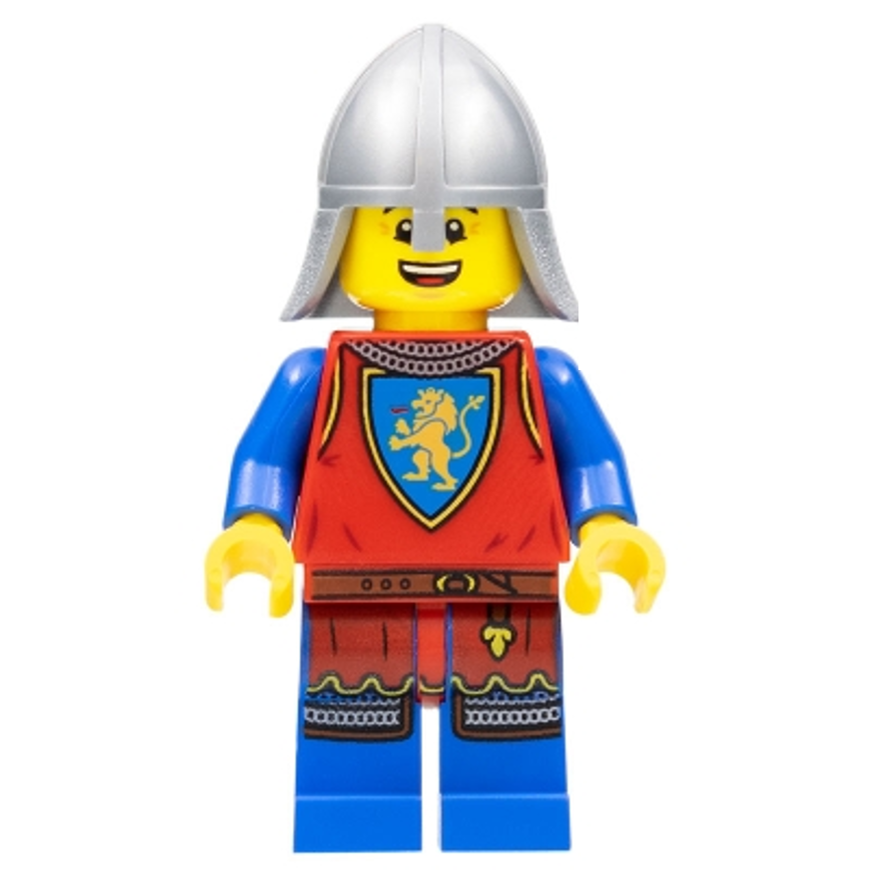 【瘋豬】LEGO樂高 獅子士兵(換臉)(可換帽) (Lion Knights)(城堡 紅獅 人偶 徵兵 10305)