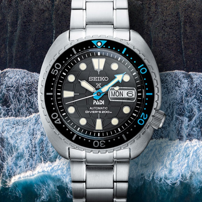 SEIKO精工 Prospex PADI 聯名200米潛水機械錶(SRPG19K1/4R36-06Z0I)