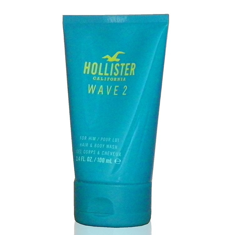 Hollister California Wave2 加州陽光男性淡香水沐浴精 100ml 無外盒