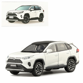 (安勝車品)臺灣現貨 TOYOTA RAV4 豐田 休旅車 合金車模型 1:32 1/32 六開合金模型車