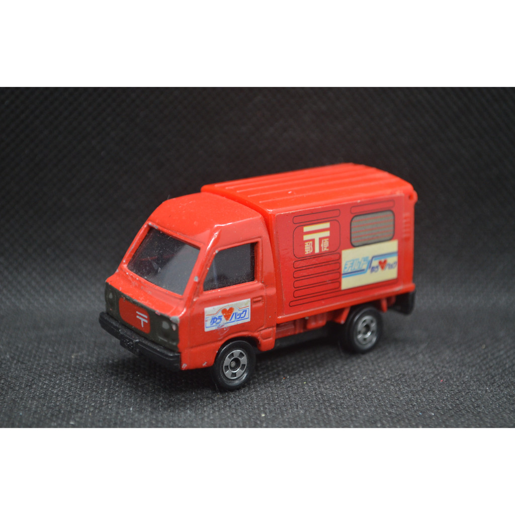 【T'Toyz】 Tomica No. 67 -6 郵便車 Subaru Sambar 二手 無盒 缺門 附膠盒 中國製