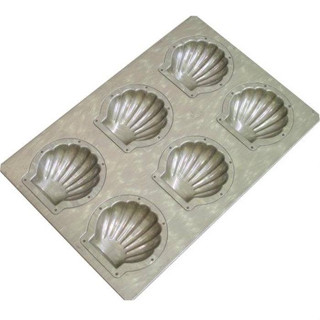 日本製 千代田 貝殼瑪德蓮 6連烤模