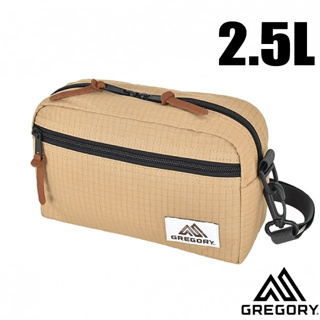 【美國 GREGORY】可調式側背包 PAD SHOULDER POUCH 2.5L.郵差包.斜背包_米黃_65380