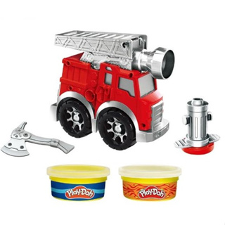 〈出清〉培樂多 Play-Doh 黏土 車輪系列 消防車遊戲組