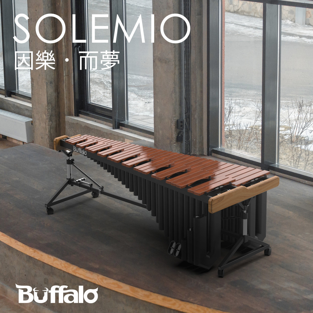 【Buffalo Music】🇹🇼BUFFALO SOLEMIO505 61鍵 5.0組 非洲紅木 馬林巴木琴