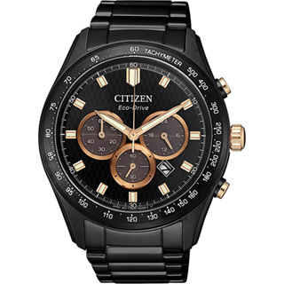 【CITIZEN 星辰】Chronograph亞洲限定三眼計時男錶 CA4458-88E 43mm 現代鐘錶