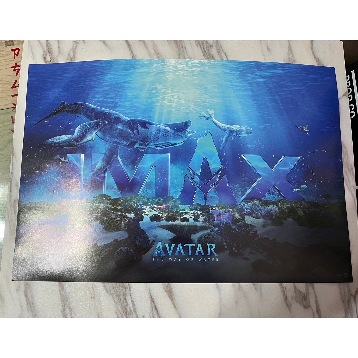 《阿凡達：水之道》:AVATAR IMAX 3D 電影海報