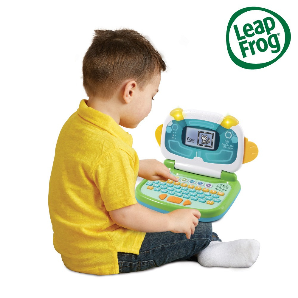 【樂森藥局】LeapFrog 哈囉小筆電 -綠.粉 (UK-英式發音)