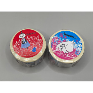 🇯🇵日本倉敷帶回 全新Moomin嚕嚕米小不點司那夫金寬版紙膠帶