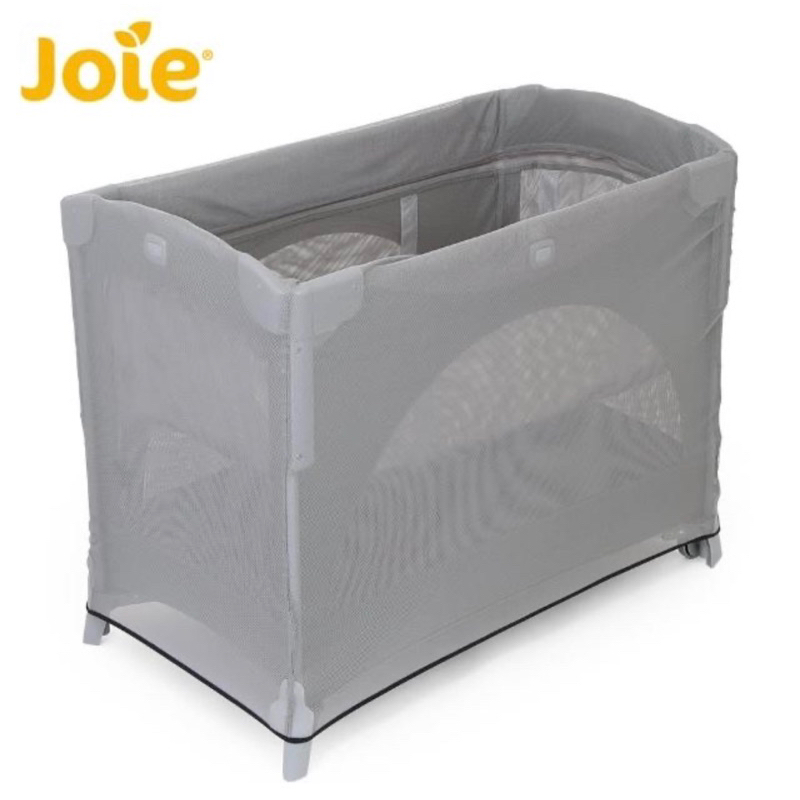 Joie kubbie可攜式嬰兒床/遊戲床(2021新法規版有網狀防護網)二手