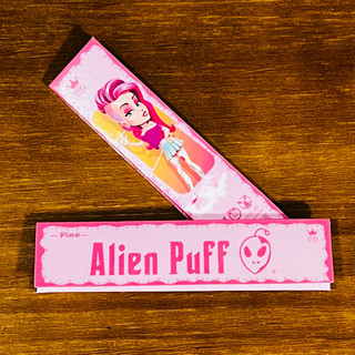 👽Alien Kingsize 108mm pink Rolling Paper 外星人 粉色 捲煙紙
