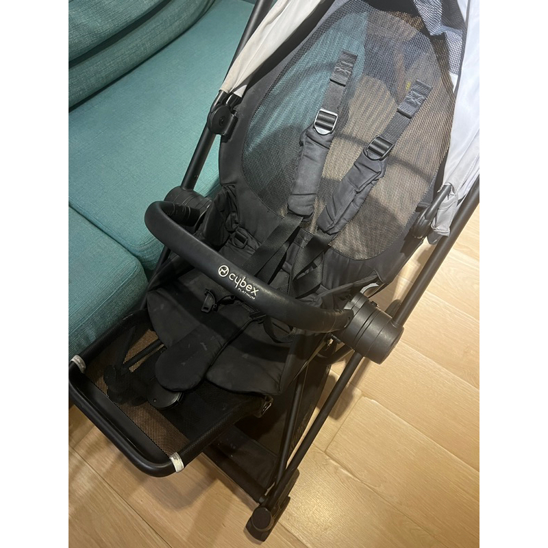 Cybex德國【Cybex】Mios輕便型4輪嬰兒手推車 灰色  時尚推車 透氣推車  二手