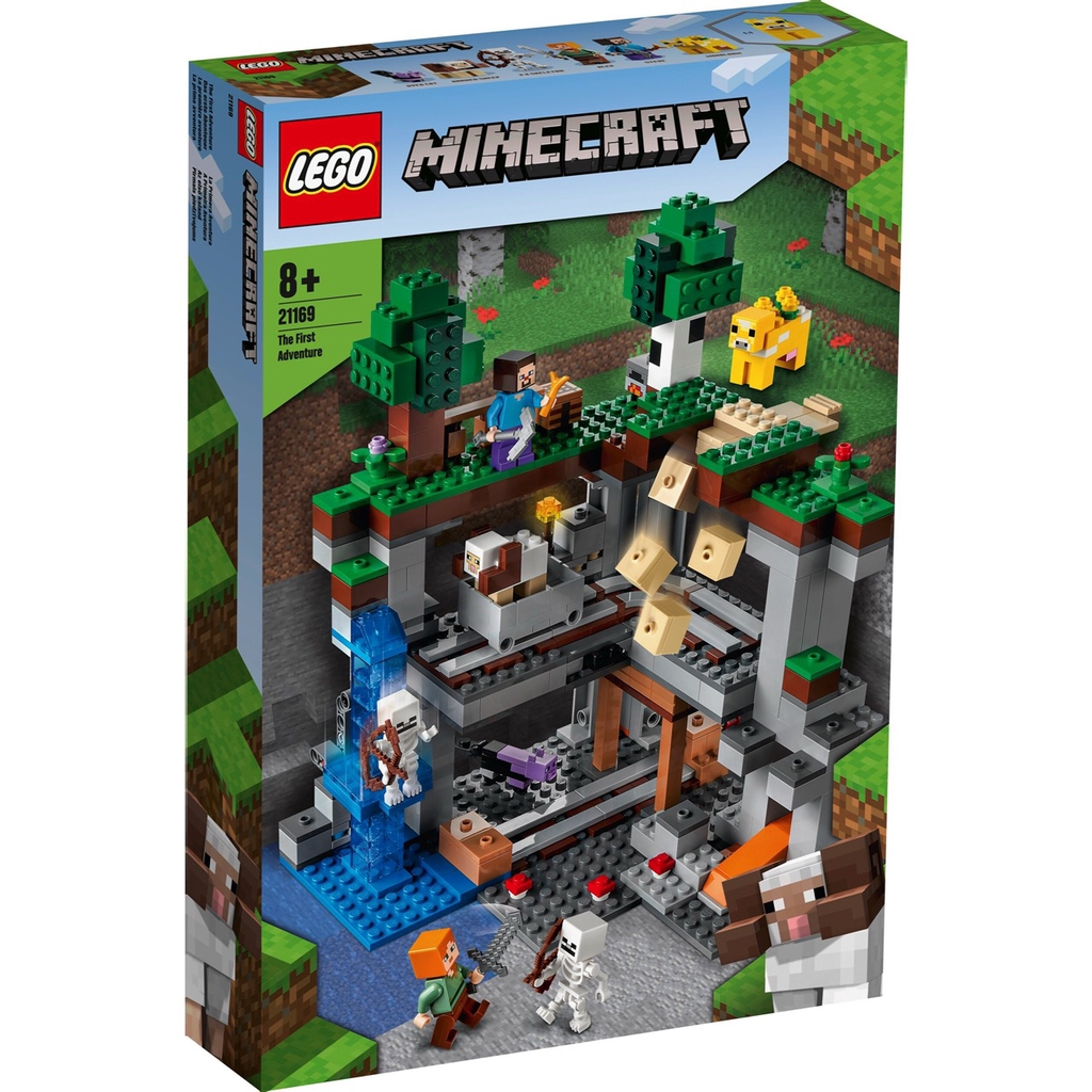 【好美玩具店】LEGO 創世神 Minecraft系列 21169 初次冒險