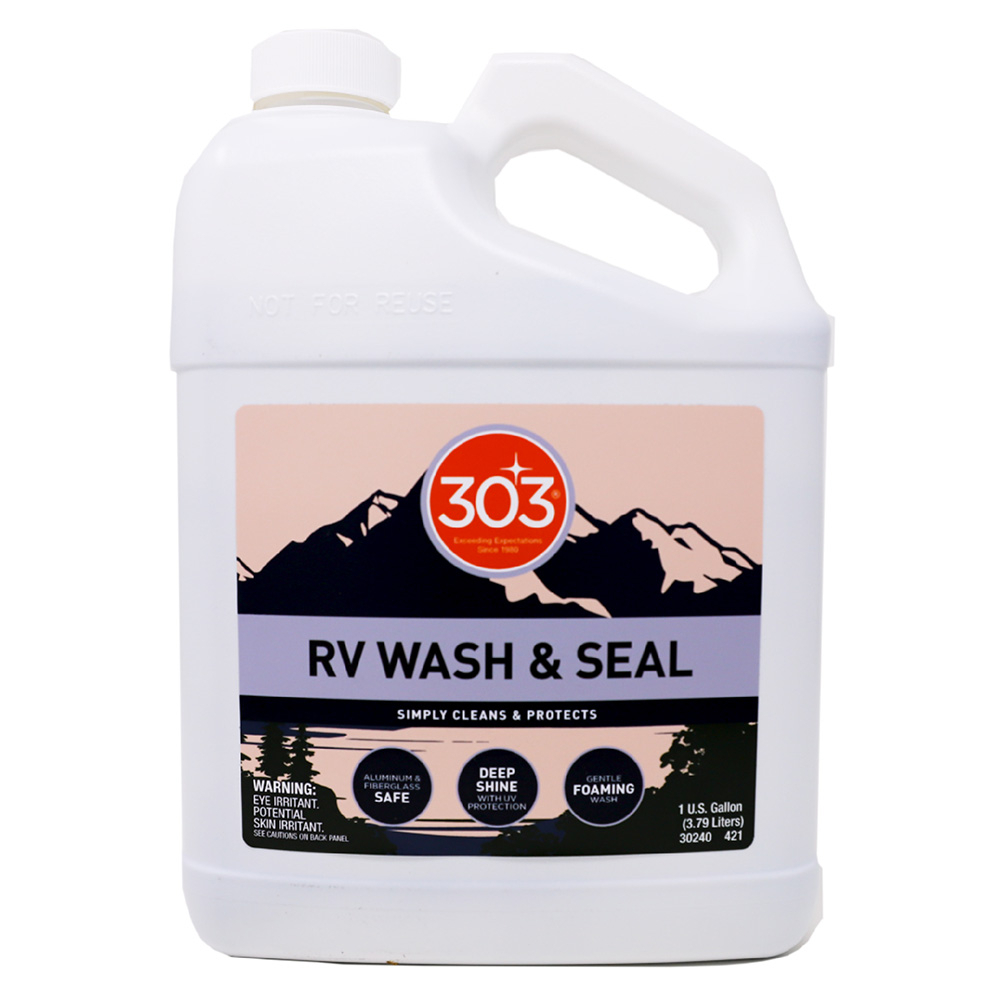 【車百購】 303 封體保護洗車精 RV WASH &amp; SEAL 專為房車和露營車設計的全能清洗和封蠟產品