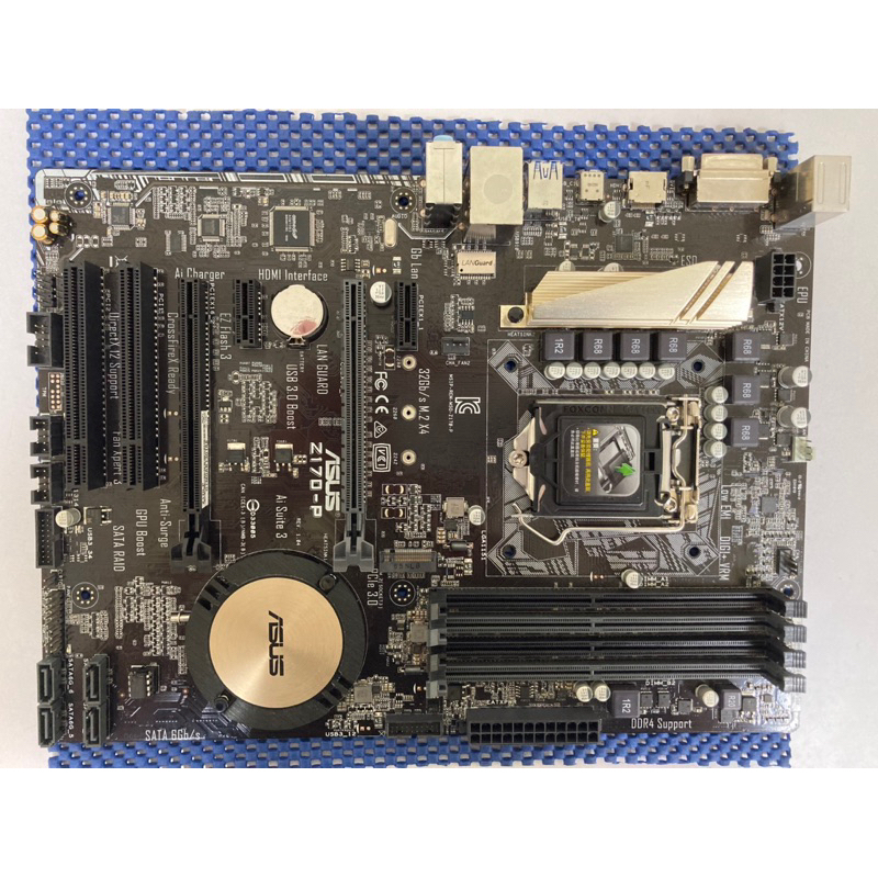 華碩主機板 Asus Z170-P DDR4 LGA1151 中古測試良品 極新品 完整盒裝 附件齊全