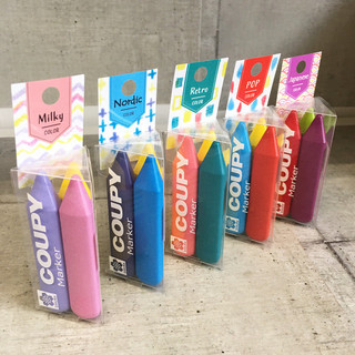 【EASY JP】"現貨" SAKURA COUPY MARKER 三角螢光蠟筆 隨貨附發票