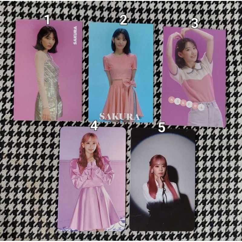 【現貨】izone 宮脇咲良 櫻花 粉髮 ar卡 迷三 迷四 小卡 專卡 電競櫻