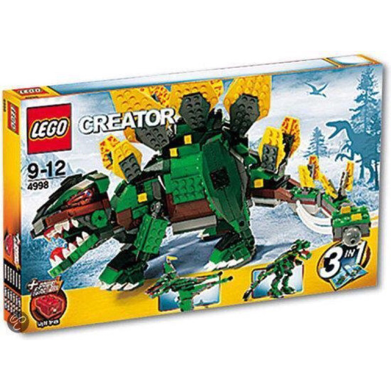 《蘇大樂高賣場》LEGO 4998 CREATOR史前恐龍3 in 1(全新）