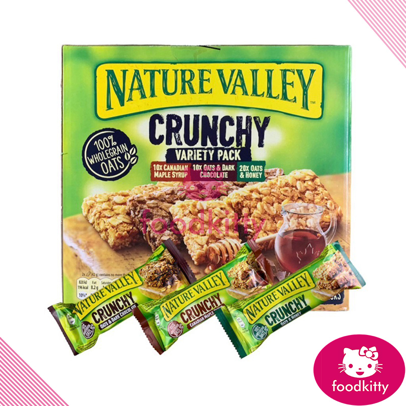 【foodkitty】 台灣出貨 天然谷 Nature Valley 燕麥棒 穀物棒 好市多 巧克力燕麥棒 代餐餅乾 麥