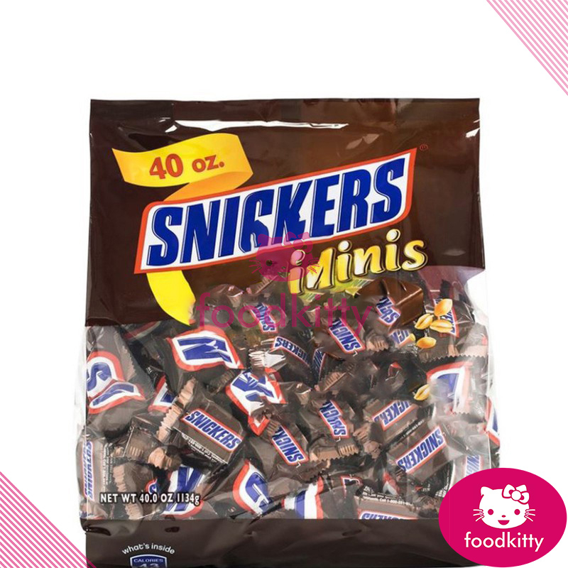 【foodkitty】 台灣出貨 SNICKERS 士力架 迷你巧克力 TWIX特趣 好市多代溝 巧克力 Hershey