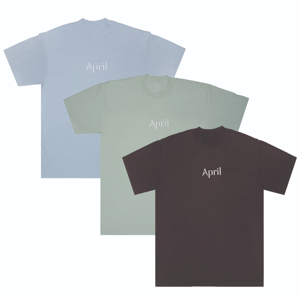 APRIL EMBROIDED OG LOGO TEE 短袖 上衣 T恤 滑板