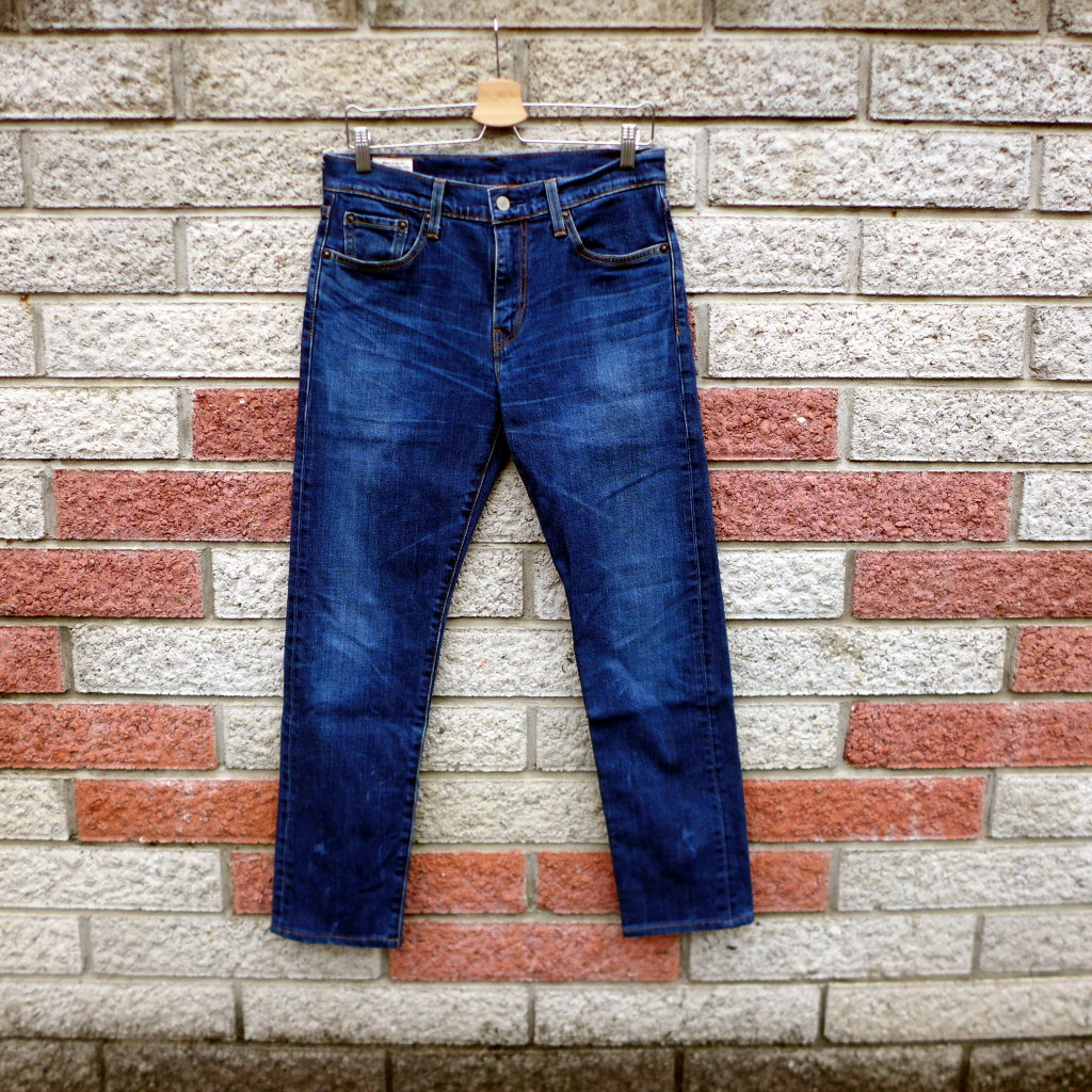 levis 511 二手牛仔褲-正品 窄管 彈性 日本製-(levis 29507-0206)-W29