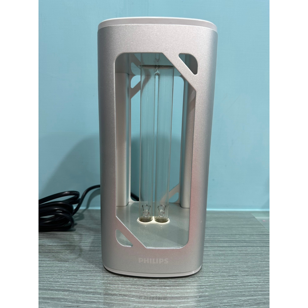 【近全新】Philips 飛利浦 桌上型UV-C感應語音殺菌燈 (PU002)