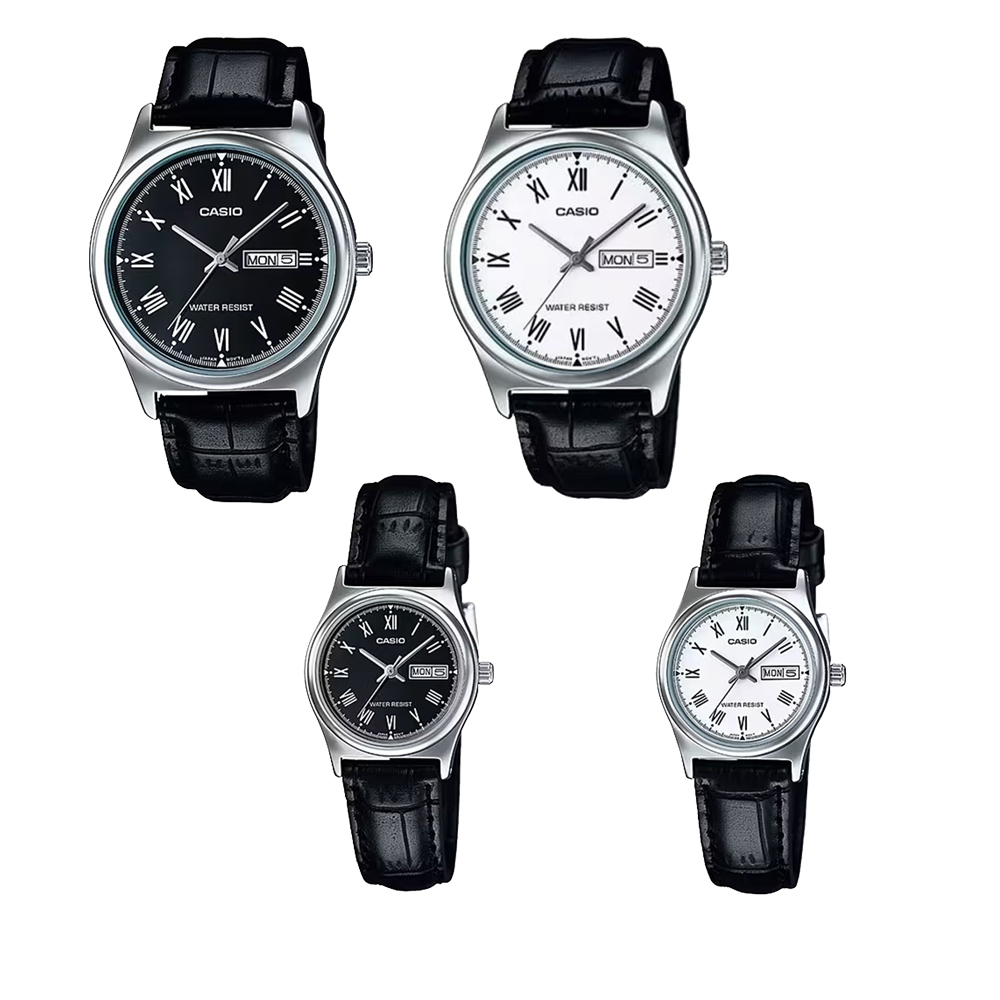【WANgT】【CASIO 卡西歐】CASIO手錶 指針錶 皮帶錶 羅馬面盤手錶 LTP-V006L MTP-V006L