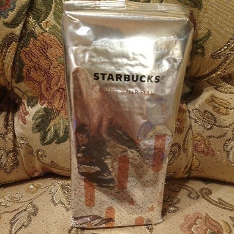 星巴克 咖啡捲心酥 星巴克捲心酥禮盒 單包 100g 咖啡捲心酥