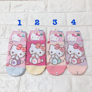 〒藍色海洋〒㊣Hello Kitty襪子 直版襪