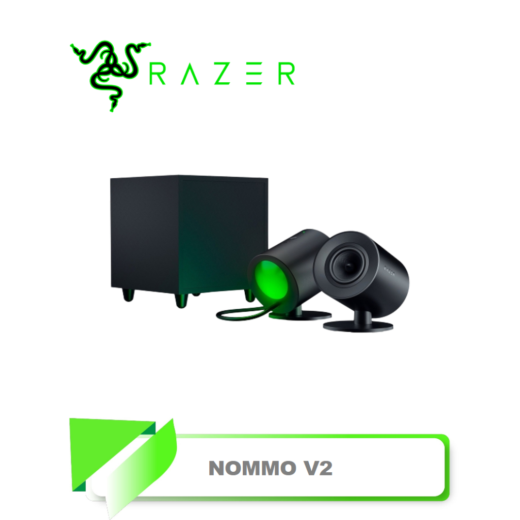 【TN STAR】Razer 雷蛇 NOMMO 天狼星 V2 電競喇叭 &amp; 有線重低音揚聲器/自然清澈音效/THX音效