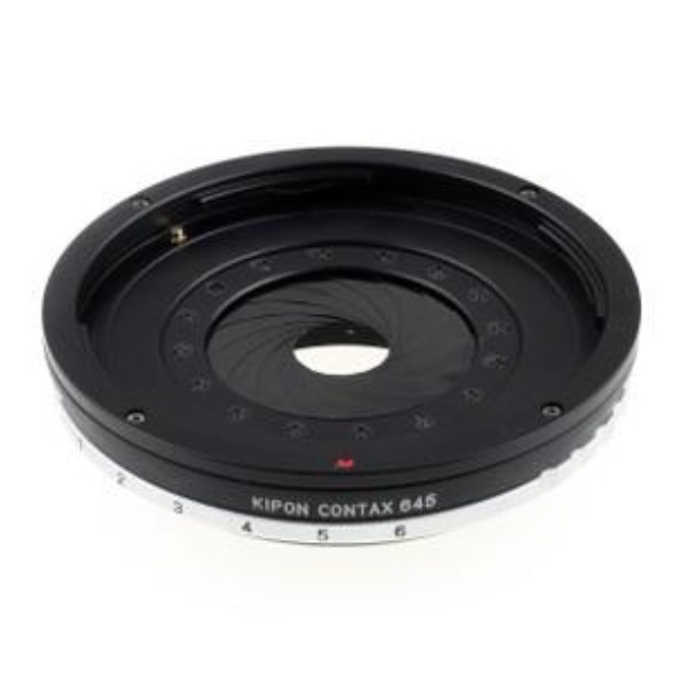 Kipon Contax 645內置可調光圈鏡頭轉Nikon AI單眼單反相機身轉接環 Contax 645-Nikon