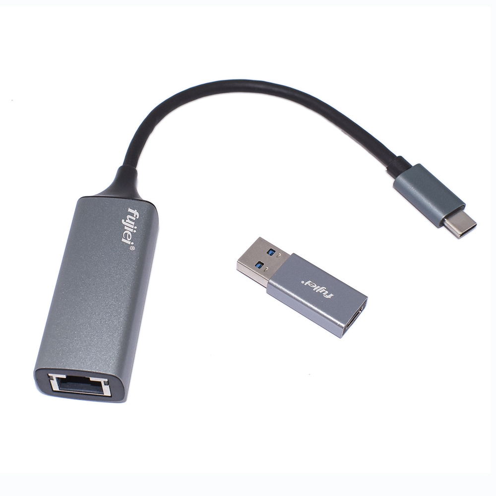 Fujiei USB3.2 USB-C + USB-A 2.5G 有線網卡