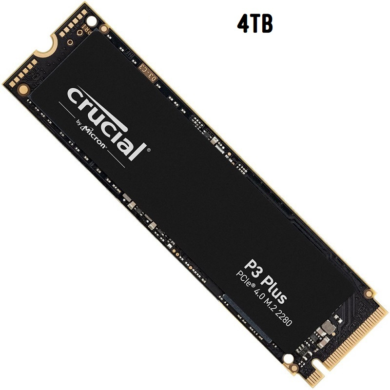 Micron 美光 Crucial P3 Plus 4TB/Gen4 M.2 SSD 固態硬碟