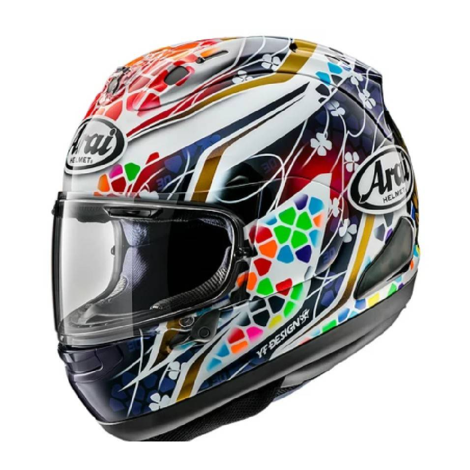 【威盛重車人身部品】ARAI RX-7X NAKAGAMI GP2 RX7X 彩繪 中上貴晶 選手 全罩式安全帽