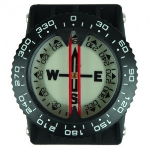 AROPEC 管夾式指北針 WC-HW2 手錶型 管夾式 手掛彈性繩 潛水指北針 手錶型潛水指北針 指北針單錶